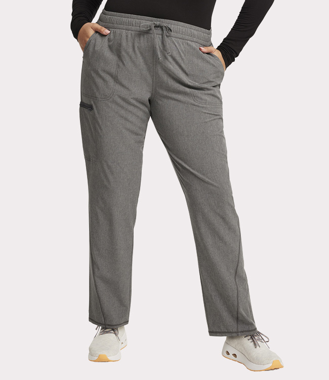 Cherokee Allura Plus Size CKA 184 Mid Rise Tapered Leg Drawstring Pant –  The Uniform Shoppe